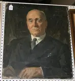 R.G. Eves, Bust Length Portrait of a Gentleman, 1940, oil on canvas