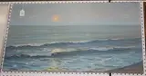 Charles Evison, View of a Sea Shore, oil on canvas