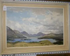 Jack Merriott, Welsh Landscape View, oil on canvas