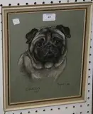 Marjorie Cox, Chicco' (Study of a Pug's Head)