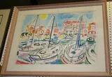Marie-Thérèse Bonnet, Valras Plage, watercolour