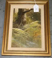 James Aumonier, Langham Sketch, 1873, oil on board