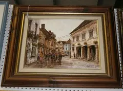 A.J. Kimov, Tetbury, Glos, 1981, oil on canvas