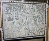 Coghuf, Abstract Study, 1963, screenprint
