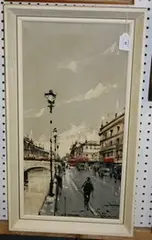 D. Alvarez, Paris, oil on canvas