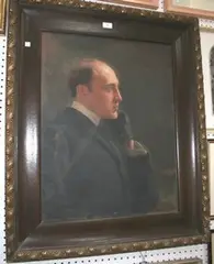 G.H. Taggart, Portrait of a Gentleman, oil on canvas