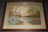 G. H. Jenkins, Blue Bells, Justleigh Woods on Borders of Dartmoor, watercolour and gouache