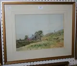 Theophilus Arthur Allen, In the Highlands, 1900, watercolour