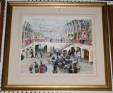 E.M. Kyriakides, Busy Life at Covent Garden, mixed media