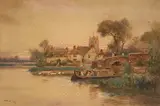 Walker Stuart Lloyd, Golden Evening on the Avon