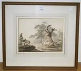 Peter La Cave, Rural Scene, watercolour