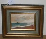 Matt Bruce, View of Brighton Pier, oil on board