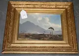 James Douglas Moultray, A Moorland Pasture, oil on board
