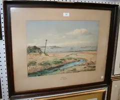 R. Tucker, Liverpool, watercolour