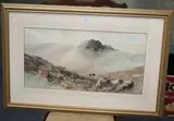 William Henry Dyer, Leather Tor, Dartmoor, watercolour