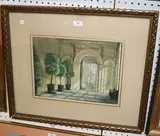Molly Yarrow, The Orangery, Kensington Gardens, watercolour