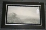 Jack Simcock, Misty Landscape, Summer, oil on board