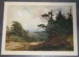 Frederick Hines, Reigate Heath, Surrey, watercolour