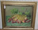 W. Welters, Still Life Study of Fruit, oil on canvas