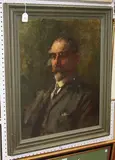 Henrietta Rae, Portrait of William A. Sandinge, 1909, oil on canvas