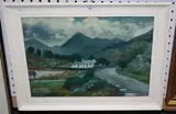 L.W. Butcher, Kerry Landscape, Ireland, 1969, oil on board