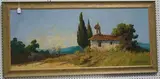 Guy Le Florentin, Chapelle-en-Provence, oil on board