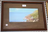 T. Weston, Babbacombe Bay, watercolour and gouache