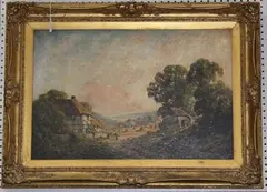 Harold Goldthwaite, Isle of Wight, oil on canvas