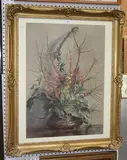 A. Margaret Cornish, Still Life Study of Foliage, 1944, pastel
