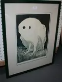Robert R Greenhalf, Barn Owl', woodblock printed in colours, signed, titled and editioned 47/75 in pencil.