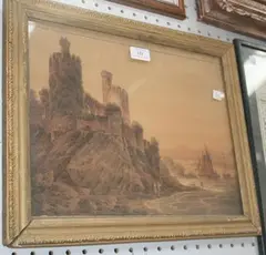 Paul Sandby Munn, View of Conway Castle, watercolour