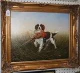 Terence Macklin, The Proud Springer, 1987, oil on canvas