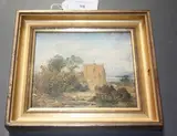 Edmund Thornton Crawford, A Country Church, oil on board