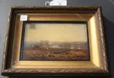 Cows at Pasture by Joseph H. Vignoles Fisher, oil on panel, sold Apr 2011