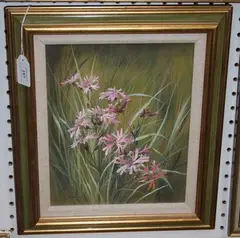 Mary Dipnall, Ragged Robin, oil on canvas