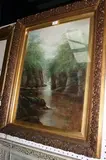 Wylam Gowdy, The Fairy Glen, Betws-y-Coed, North Wales, 1902, oil on canvas