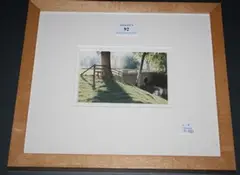 Peter Collyer, Pond Tail Bridge, Bowood, watercolour