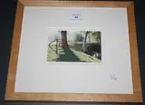 Peter Collyer, Pond Tail Bridge, Bowood, watercolour