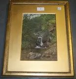 Alice Clay, The Haunt of the Water Ouzel, 1876, watercolour and gouache