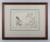 Edmund Blampied, The Sick Man