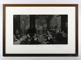 Sanchia Lewis, A Bar in Bavaria; Hardenburgstrasse, two etchings with aquatint