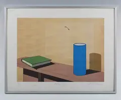 Jeffery Edwards, Plagiarism, colour screenprint