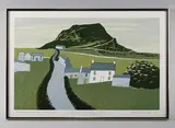 David Humphreys, Welsh Landscape, colour print