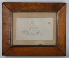 H.M. Queen Victoria, Victoria’: study of a child, the Princess Royal, etching
