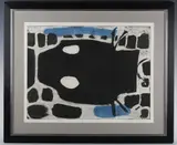 John Brunsdon, Reflections, colour etching with aquatint