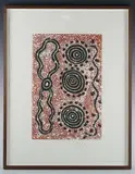 Paddy Stewart Japaltjarri, Abstract, colour print