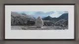Andy Goldsworthy, La Vallée du Vançon Cairn, Reserve Géologique de Haute Provence, 2000, colour print