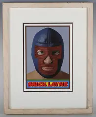 Peter Blake, Brick Layne, digital colour print