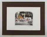 Graham Clarke, Rifleman'; 'Royal Oak'; 'Mogs Court'; 'Hovis' (ex-proof 7/15), four colour etchings with aquatint