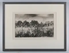 Norman Ackroyd, Cley next the Sea, aquatint